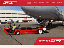 Tablet Screenshot of lektro.com
